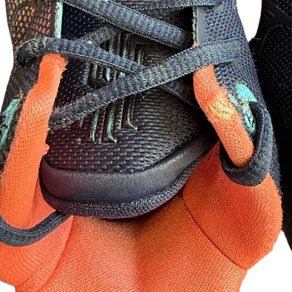Nike Kyrie 7 Basketball Shoes Sz 8 Blue Green Zoom Air Sneakers Mens Guard Shoes - Picture 13 of 16